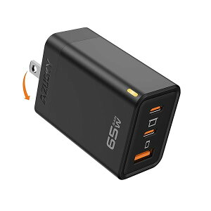 yzPD 65W USB [d Type C }[d PDΉ USB-C×2 & USB A 3|[gGaN(KE) 