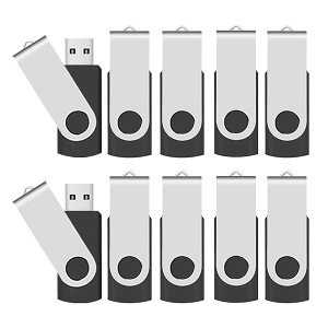 �y���������zUSB������ 4GB 10�Z�b�g �u���b�N ��]�� �t���b�V���������[ �t���b�V���h���C