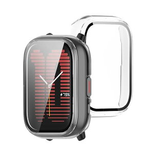 �y���������zFor Amazfit Active �J�o�[ Amazfit Active �P�[�X PC�f�� �K���X�t�B������̌^ �S�ʕی�