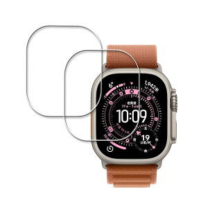 �y���������z�Ή� Apple Watch Ultra 3 / Ultra 2 / Ultra 49mm �p�� �K���X�t�B���� ���{���Ɏq�f�ސ� 9H