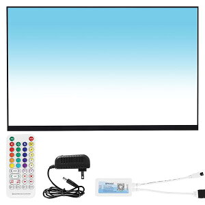 �y���������z�����o�b�N�X�N���[�� RGB �������C�g LED �����o�b�N���C�g �w�i�{�[�h �X�}�z