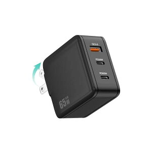 yz65W USB[d Type C }[d [d PDΉ USB-C×2 & USB A 3|[gGaN(K