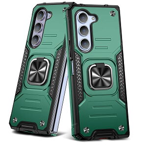 �y���������zGalaxy Z Fold5 �Ή� �P�[�X �����O�t���J�o�[ �ϏՌ� �X�^���h�@�\ �ԍڃz���_�[