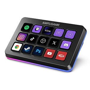 �y���������zStream Controller 15LCD�L�[�z�� ����f�o�C�X RGB���C�g ���{��\�t�g���� �J�X�^��