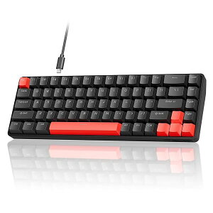 �y���������zx TMKB T68 ���s�b�h�g���K�[ ���J�j�J���Q�[�~���O�L�[�{�[�h ���C�X�C�b�`�L�[
