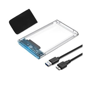 �y���������zUSB3.0 2.5�C���` HDD/SSD�P�[�X USB3.0�ڑ� SATA III �O�t���n�[�h�f�B�X�N 5Gbps �����f