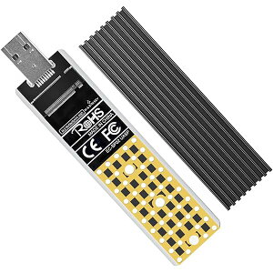 �y���������zNVMe M.2 SSD �O�t���P�[�X�A10 Gbps USB 3.2 Gen 2 NGFF SSD �P�[�X�AM key/B+M key SSD SATA NVME��