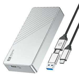 �y���������zSAN ZANG M.2 NVMe SSD �O�t���P�[�X USB4/Thunderbolt 4 40Gbps�Ή� �t�@�����X�É��݌v ����