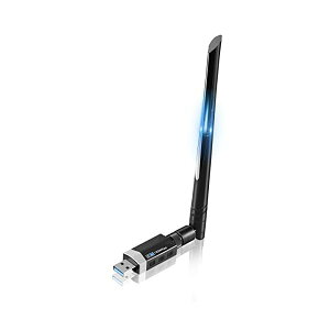 �y���������zWiFi ����LAN �q�@ 1300Mbps ����lan�A�_�v�^ USB3.0 WIFI�A�_�v�^�[ 5dBi �����ʐM �f��