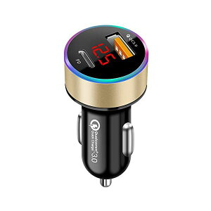 �y���������z�ԍڏ[�d�� �Ԃ̓d������ USB �}���[�d USB C & USB A �|�[�g PD 36W+QC �d���������� 4.