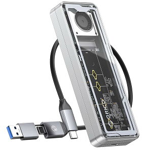 �y���������zM.2 SSD �O�t���P�[�X�yUSB4 40Gbps�������z�H��s�v NVMe SSD �P�[�X������p�t�@���t