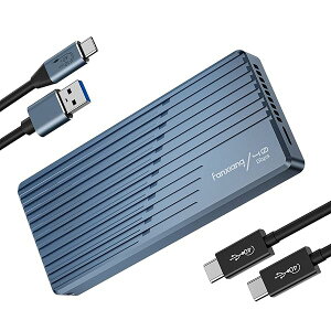 �y���������z40Gbps������ M.2 SSD �O�t���P�[�X NVMe SSD �P�[�X ������p�t�@���t�� �����M Thunder