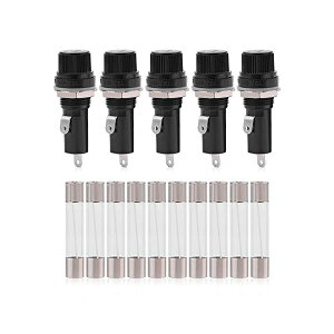 �y���������z6x30mm �q���[�Y�z���_�[ �p�l���}�E���g �v���X�`�b�N ���� AC 125V 15A/250V 10A 5��