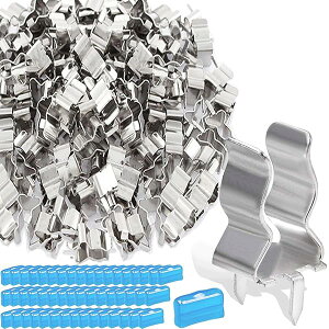 �y���������z100�� �q���[�Y�N���b�v 5x20mm �K���X�Z���~�b�N�`���[�u�z���_�[�N�����v �� �I