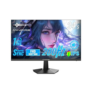 �y���������z�Q�[�~���O���j�^�[ 24.5�C���` HDMI2�� 200Hz /180Hz /165Hz/144Hz/120Hz�Ή� 120%sRGB�L�F��