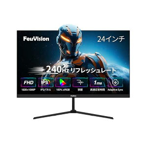 �y���������z�Q�[�~���O���j�^�[ 24�C���` FHD 1080p 240Hz IPS�p�l�� �������x1ms Adaptive Sync�Ή� PC