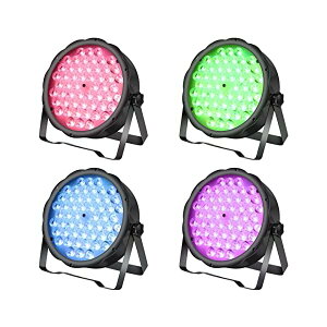 �y���������z�X�e�[�W���C�g 54x1.5W RGBW LED ����Ɩ� ���F�ϊ� �X�e�[�W�Ɩ� DMX512 3/7CH �p�[�e