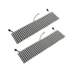 �y���������z2�� WS2812B ECO RGB �������C���[ 5050SMD �ʃA�h���X�\ 8X32 256�s�N�Z�� LED �}�g��