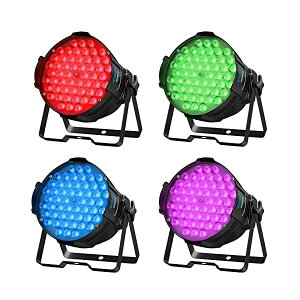 �y���������z�X�e�[�W���C�g 54x3W RGB LED ����Ɩ� ���P�x �X�e�[�W�Ɩ�DMX512 3/7CH �p�[�e�B��