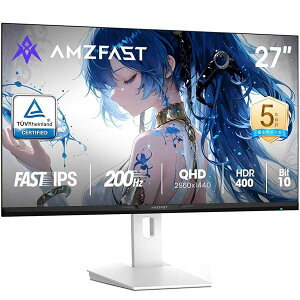 �y���������z27�C���`�Q�[�~���O���j�^�[ �� WQHD(2560x1440) Fast IPS 200Hz 1ms(OD) 10Bit 130%sRGB 450cd/m?
