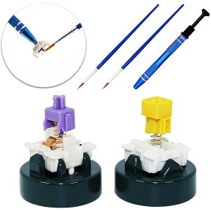 �y���������zGateron Kailh Cherry MX�X�C�b�`�p���^���X�C�b�`�I�[�v�i�[�A�X�e���z���_�[�X�C�b