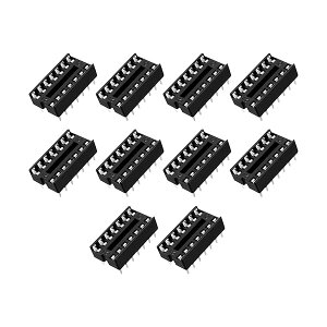 �y���������zDIP IC �`�b�v �\�P�b�g �A�_�v�^ �n�� PCB��p 2.54mm�s�b�` 14�t���b�g�s�� 25��