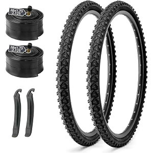 �y���������z2�g�Z�b�g 26�C���` ���]�� �^�C��: 26×1.95�C���` �p���N�h�~ MTB �I�t���[�h �^�C