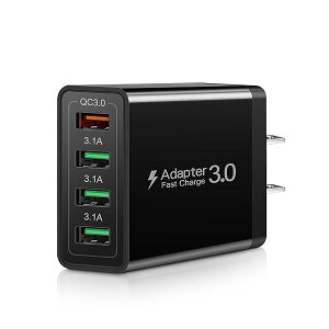 �y���������zUSB�[�d�� AC�A�_�v�^�[ iPhone �}���[�d�� 3.0�yPSE�F�؁z AC �R���Z���g �}���`���[