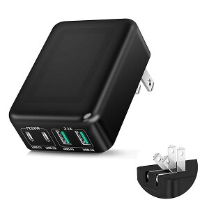 �y���������zUSB �[�d��E40W �^�C�vc iPhone �}���[�d�� 4�|�[�g�E�܂��ݎ� & �����^�yPSE�F��