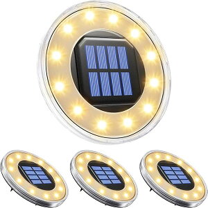 �y���������z�K�[�f�����C�g �\�[���[ ���O �h�� IP68 ���ߍ���/�u���^ ���P�x LED ���Z���T�[