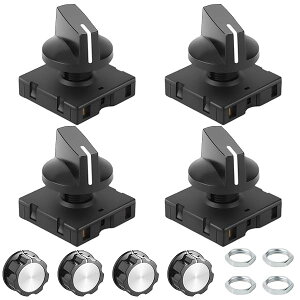 �y���������z4���[�^���[�X�C�b�`13A-125V/10A-250V 4�|�W�V����3�X�s�[�h���j�o�[�T���Z���N