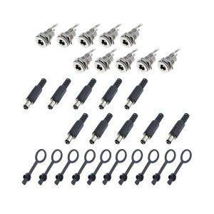 �y���������zDC�d���W���b�N �\�P�b�g DC�I�X�v���O 5.5*2.1mm DC-099 30V 5A �h���L���b�v�t�� ���