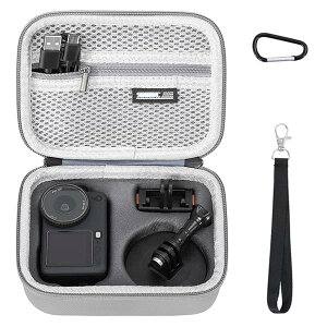 �y���������zDJI Osmo Action 6 �p ���[�P�[�X ���[�o�b�O �\�ʖh�� �L�������O�P�[�X