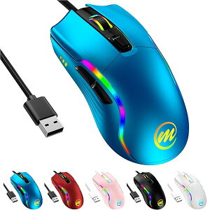 �y���������z�L���Q�[�~���O�}�E�X - 12800 DPI �����\ - A825F ���w�Z���T�[���� - 13 ��ނ� LED