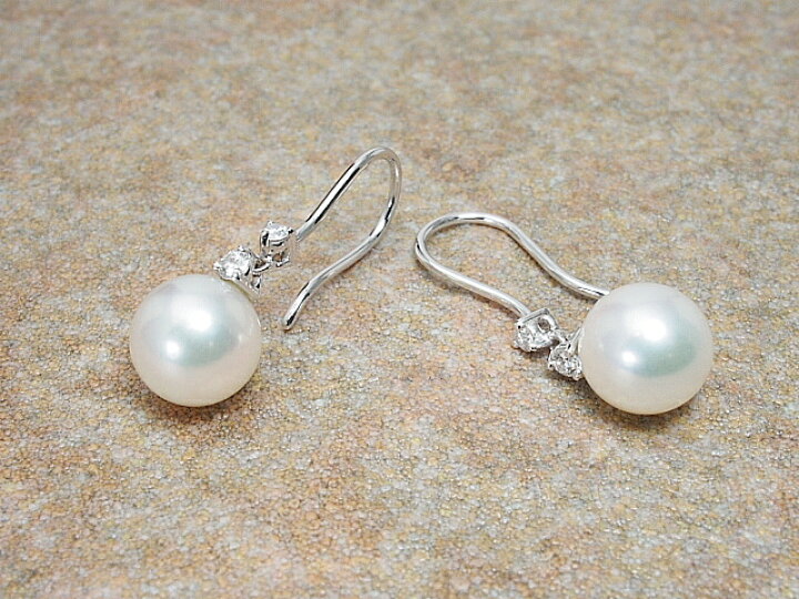 楽天市場】ミキモト MIKIMOTO 揺れる美しいアコヤパールピアス  