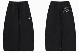 12/9まで★最大1000円OFFクーポンあり! 在庫処分セール【CBX LAB】スウェットパンツ レディース 薄手 ブラック グレー アイボリー ブラウン ダンス 衣装 ワイドパンツ パンツ 秋 春 夏 練習着 レッスン着 ストリート ヒップホップ ガールズ ダンス