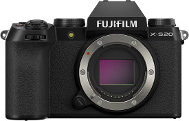 【新品・土日祝も当日発送】FUJIFILM ミラーレスデジタルカメラ X-S20 ボディ ボディ内手ブレ補正 Vlog モード搭載 従来機の2倍以上の撮影可能枚数(800枚) AUTO被写体検出 大型グリップ F X-S20 ブラック　黒　富士フィルム　富士フイルム　送料無料