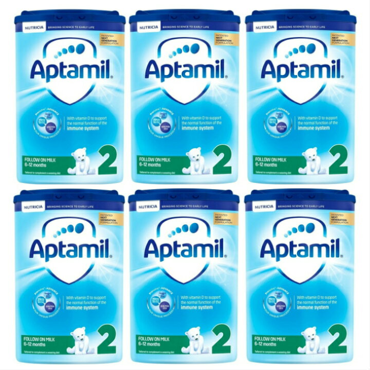 楽天市場】【800g 6個セット・6カ月から】Aptamil (アプタミル) 乳児用 
