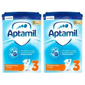 【800g 2個セット・1歳から】Aptamil (アプタミル) 乳児用粉ミルク [ヌクレオチド配合]