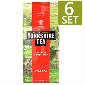 [250g x 6܃Zbg] TAYLORS of HARROGATE YORKSHIRE Tea Leaf Tea ( [NV[eB[ [teB[) CMXg[CMX ڈz2-3T]