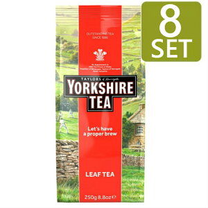 [250g x 8܃Zbg] TAYLORS of HARROGATE YORKSHIRE Tea Leaf Tea ( [NV[eB[ [teB[) CMXg