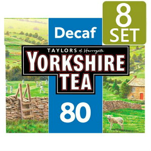 [80ܓ 8Zbg] TAYLORS of HARROGATE YORKSHIRE TEA Decaf ( [NV[eB[ fJtF) CMXg [p]