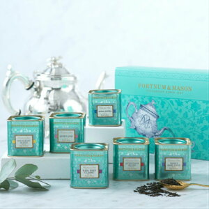 [25gx6ʃZbg] FORTNUM & MASON Mini Fortnum's Famous Teas Loose Leaf Tin tH[giEAhEC\ [teB[ pg [CMX]