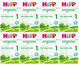 [800g 8箱セット・0カ月から] HiPP(ヒップ)organic COMBIOTIC オーガニック粉ミルク【まとめ買いでお得!】