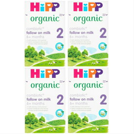 【800g 4箱セット・6カ月から】HIPP(ヒップ)organic COMBIOTIC オーガニック粉ミルク【まとめ買いでお得!】