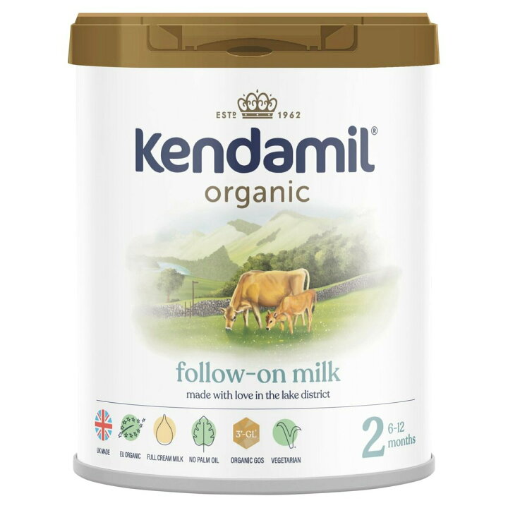 楽天市場】【800g 1個・6カ月から】Kendamil Organic（ケンダミル 