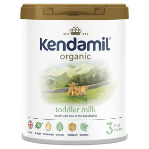 �y800g 6�Z�b�g�E1�΂���zKendamil Organic�i�P���_�~�� �I�[�K�j�b�N�j3 Toddler Milk �p�[�����t���[ �����p���~���N�y12��������z�y�p�������z