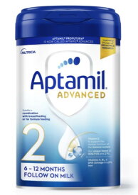 【800g 1個・6ヵ月から】New Aptamil ADVANCED 2 FOLLOW ON MILK (アプタミルアドバンスト) 乳児用粉ミルク [厳しい ヨーロッパ 基準の粉ミルク！] [配送目安期間1-2週間]