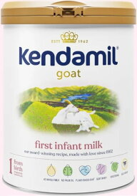 【800g 4個セット・新生児から】Kendamil goat（ケンダミル ヤギ）1 First Infant Milk パーム油フリー A2 乳児用粉ミルク【0カ月から】【英国発送】