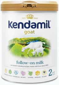 【800g 4個セット・6カ月から】Kendamil goat（ケンダミル ヤギ）2 Follow-On Milk パーム油フリー A2 乳児用粉ミルク【6ヶ月から】【英国発送】